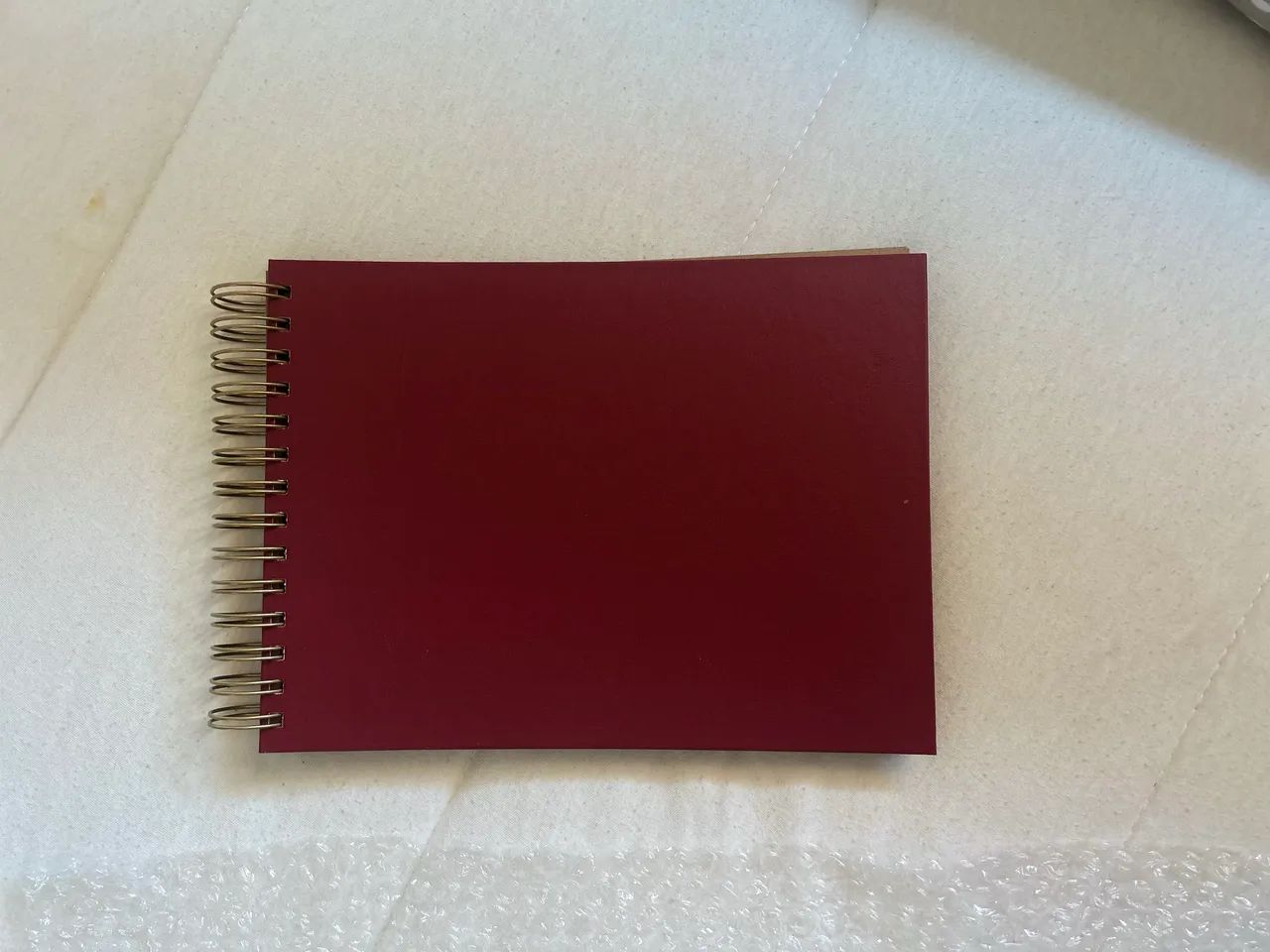 Álbum/ caderno scrapbook 
