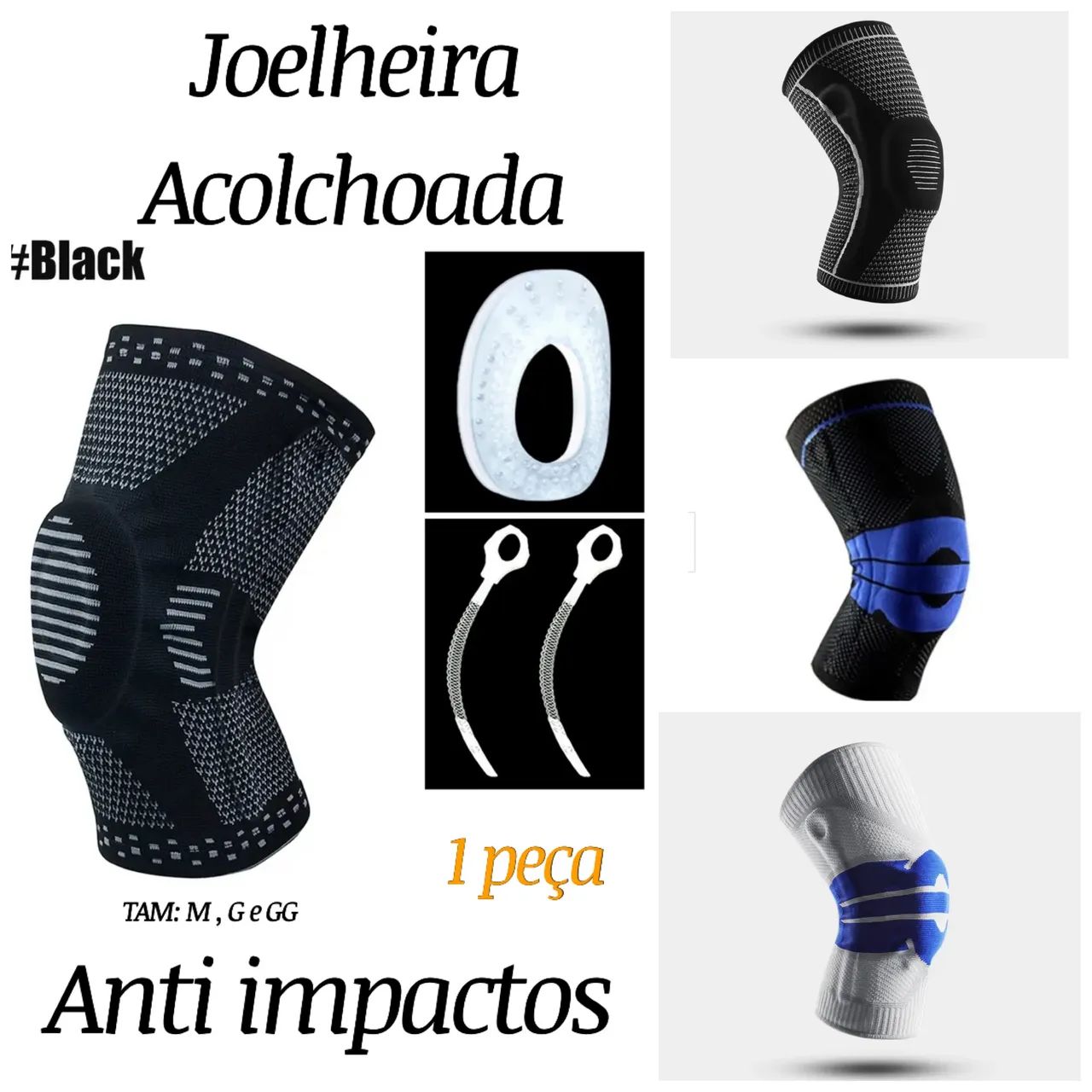 Joelheira Acolchoada Estabilizadora