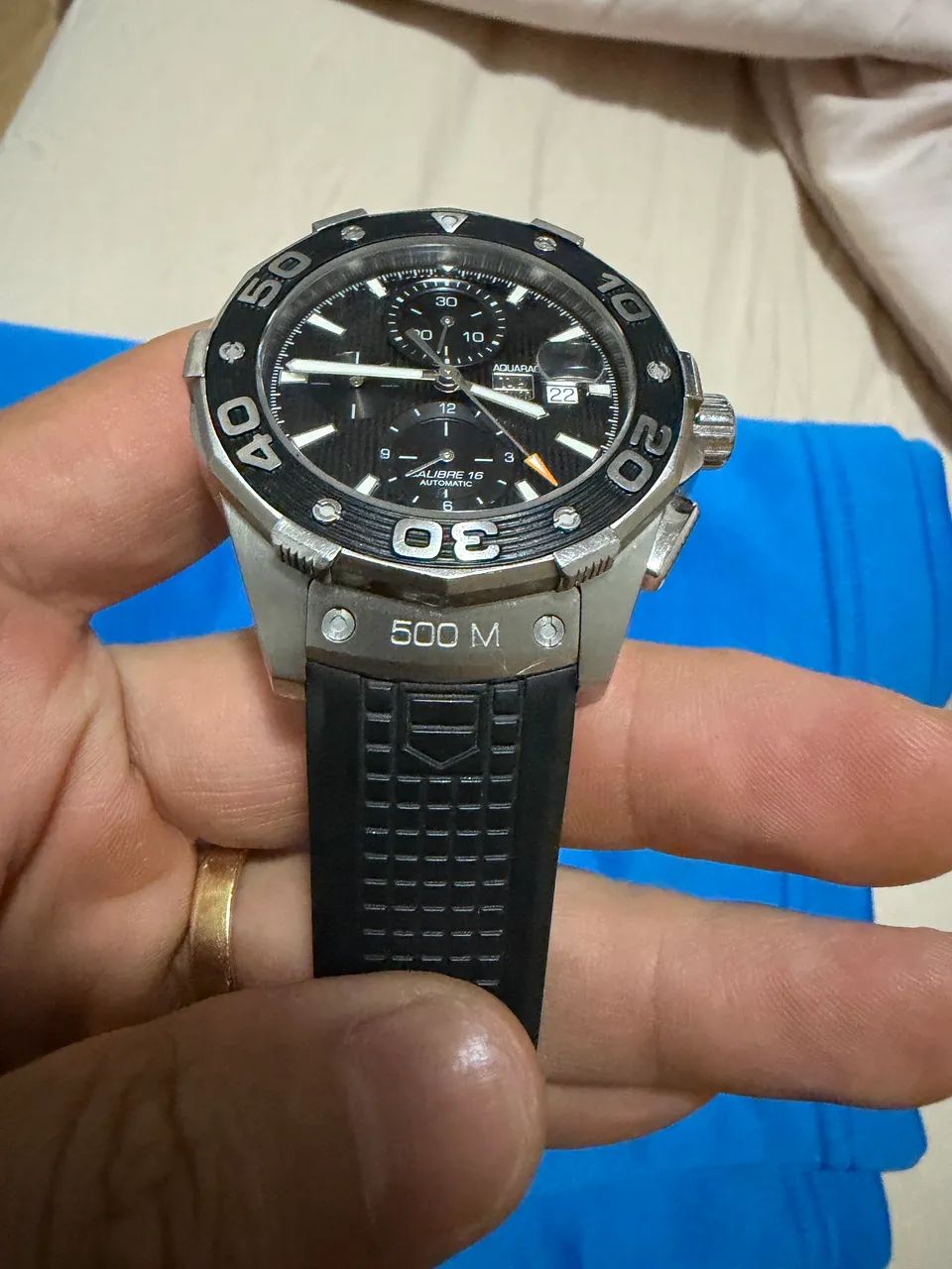 TAG Heuer Aquaracer 500M Calibre 16 Chronograph - CAJ2110 - Foto 2