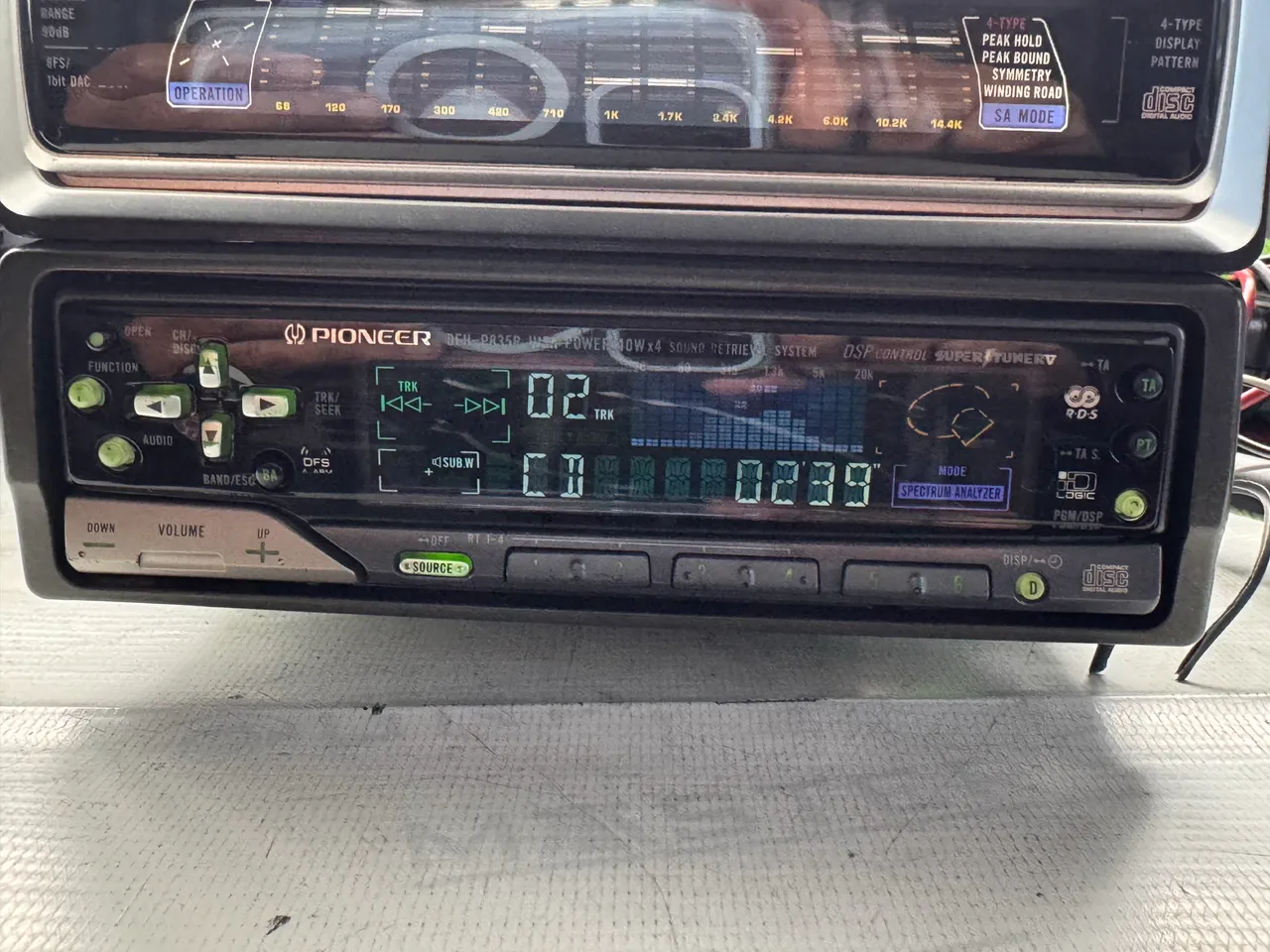 Cd com spectrun anilyzer Pioneer carrozzeria cds-p5000 na oferta