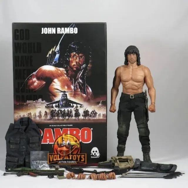 Rambo - Threezero - Rambo 3 Como Hot Toys