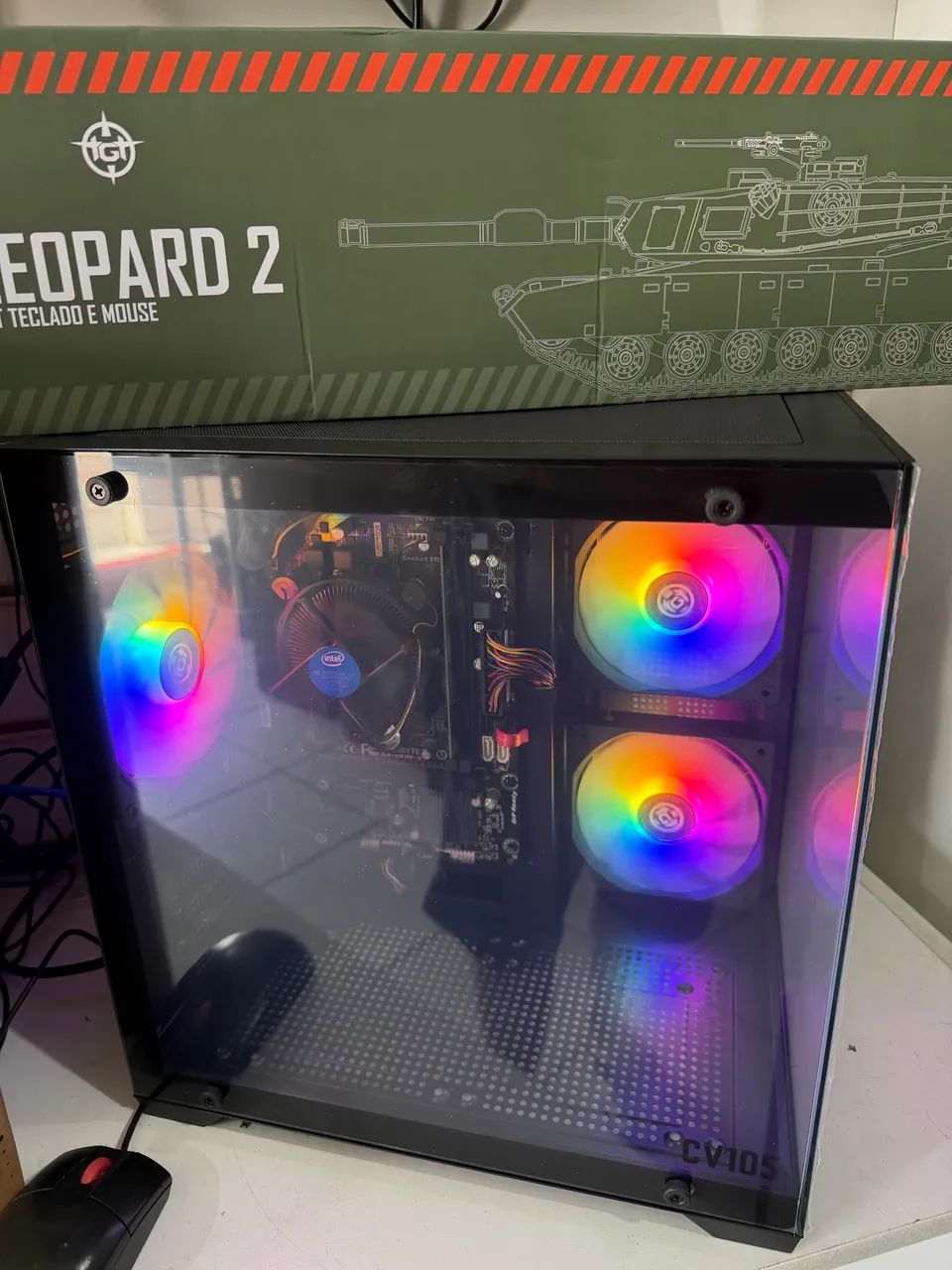 Pc Gamer AQUARIUM I5 Novo, Lacrado na Caixa  - Foto 5