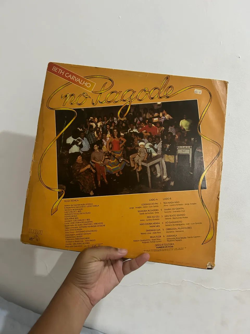 LP vinil Beth Carvalho - no pagode  - Foto 2