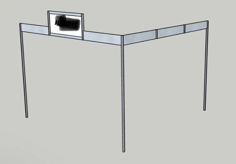 Peças para montagem de STAND 