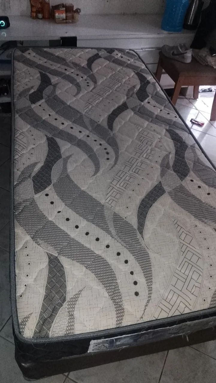 Cama box p/ Solteiro 