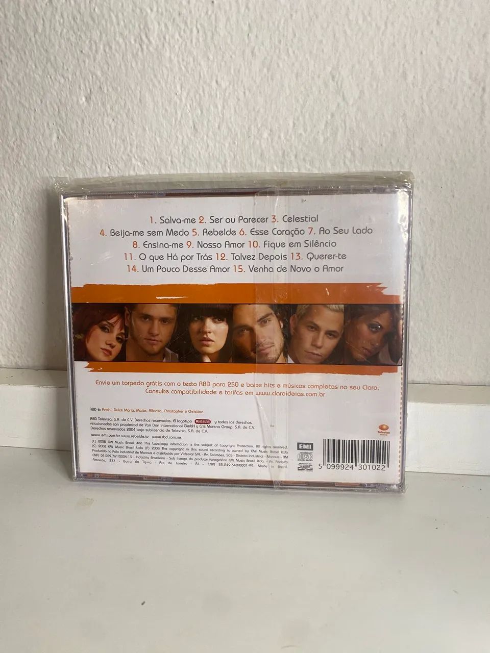 CD RBD HITS EM PORTUGUÊS ITEM RARO  - Foto 2