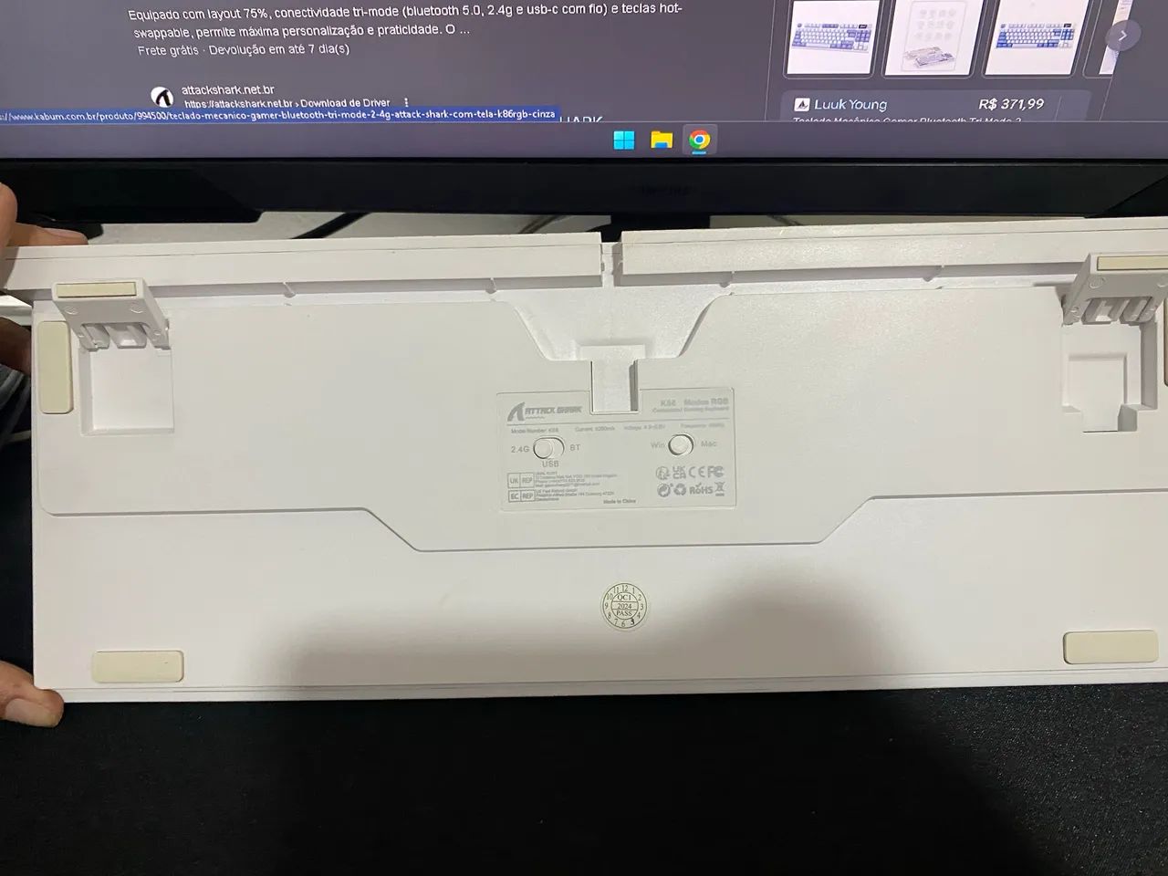 Teclado ATK K86 - Foto 4