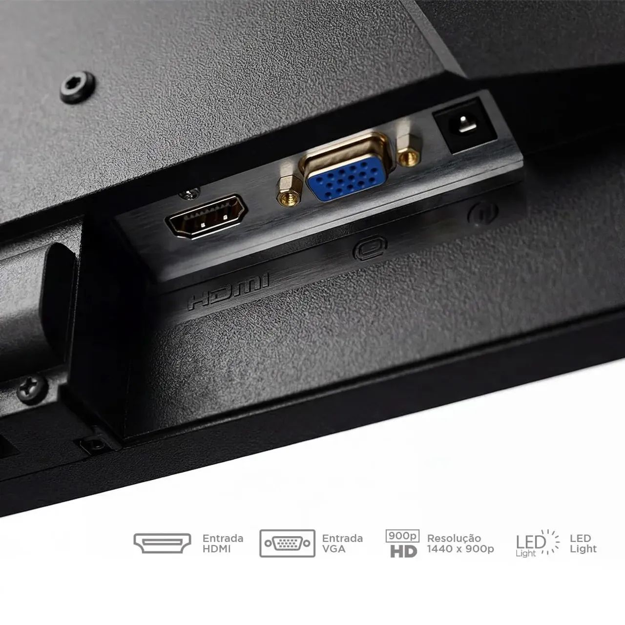 Monitor Office 19" LED HD Flat TCN, 60Hz, 5ms - Foto 4