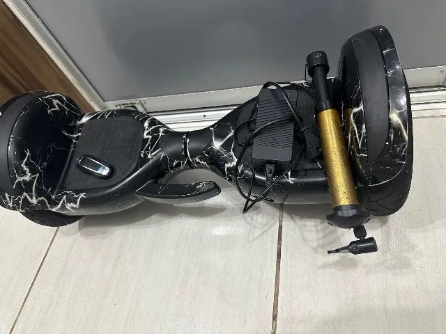 Hoverboard Pouco Usado 10 Polegadas Bluetooth Completo - Foto 3