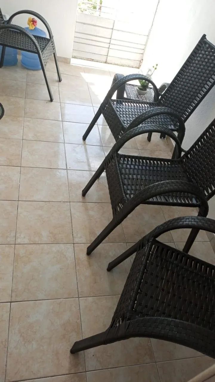 Jogo de Cadeiras com Centro - Foto 2