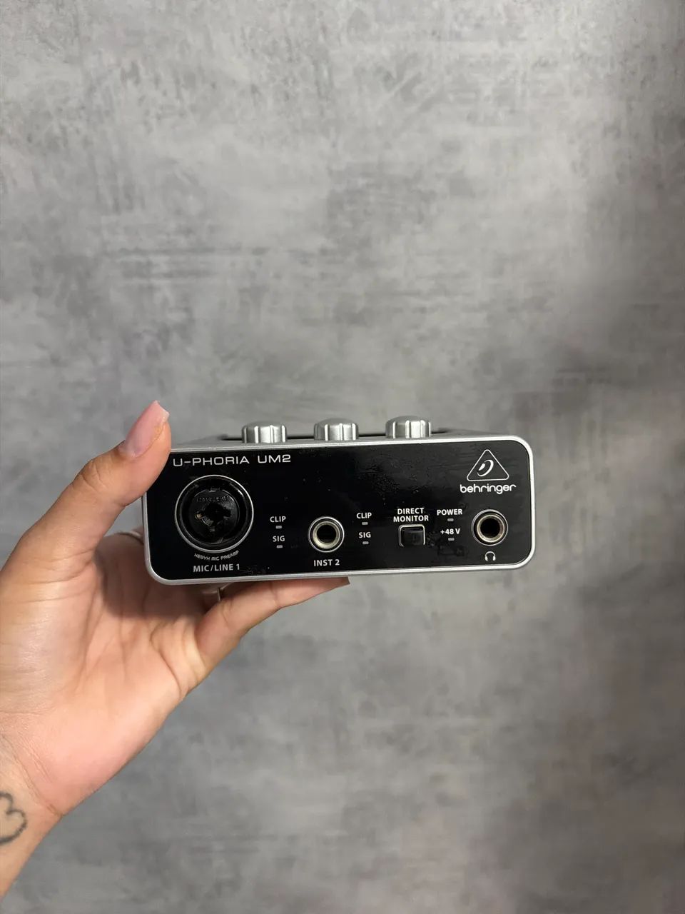 Interface de Áudio Behringer U-PHORIA UM2 - Funcionando - Foto 2