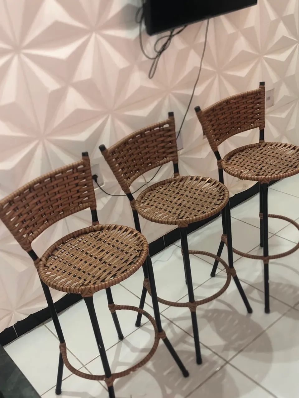 Conjunto com 3 banquetas  - Foto 2