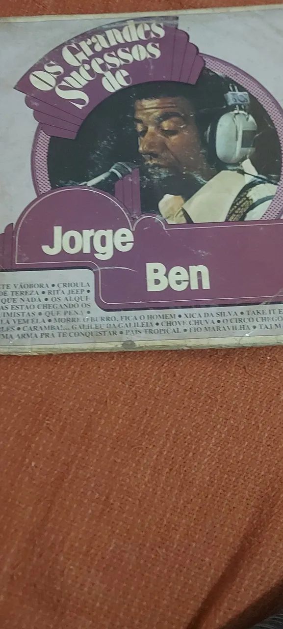 Lp o grandes sucesso de jorge ben