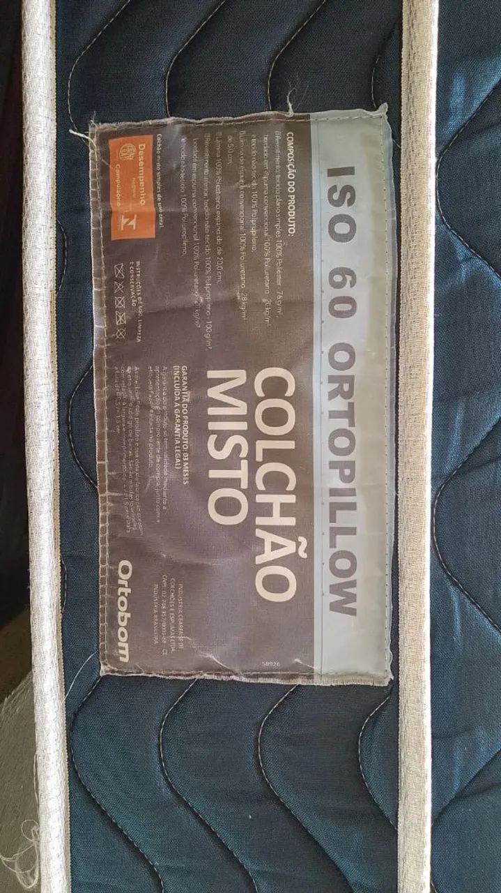 Colchão casal Ortobom em ótimo estado - Foto 2