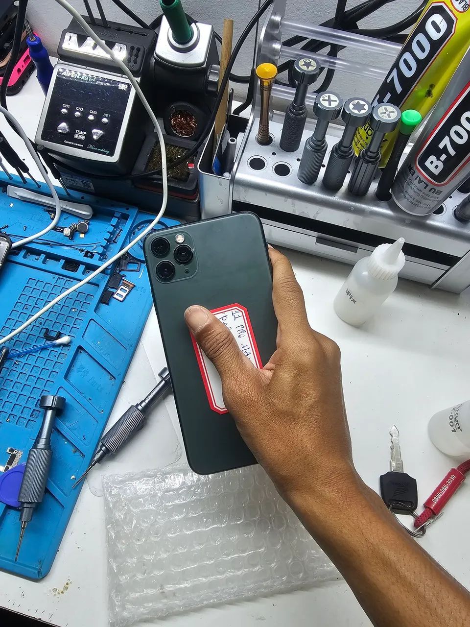 11 pro max com defeito baseband - Foto 2