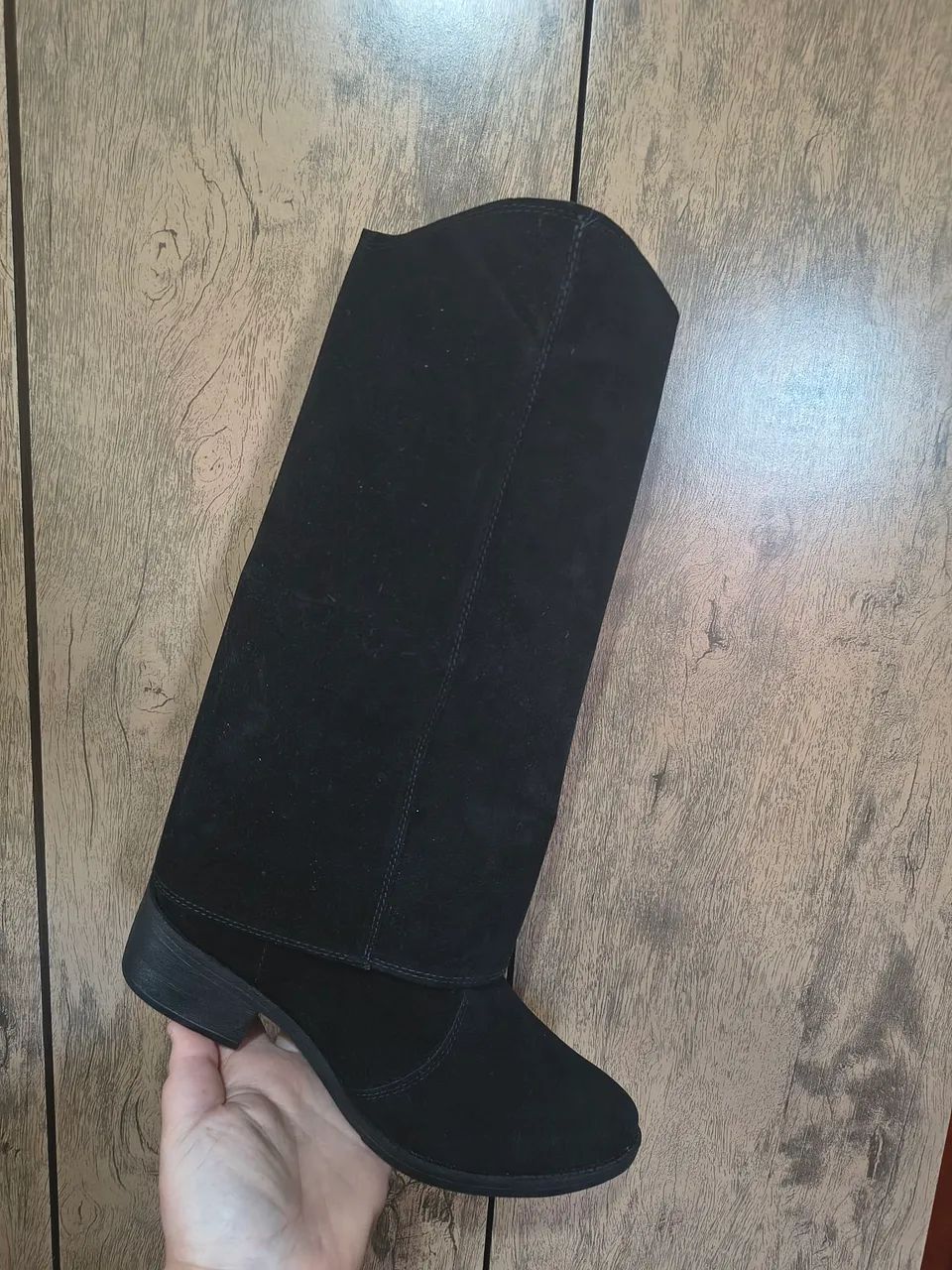 Bota preta 2 em 1 38 - Foto 2