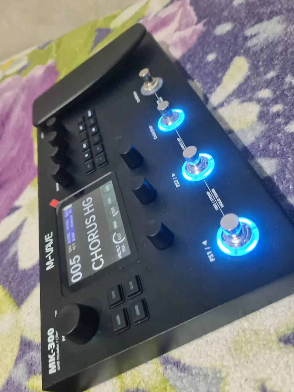Pedaleira Mk 300 - M-Vave - Novo - Aceito troca - Equipamentos e
