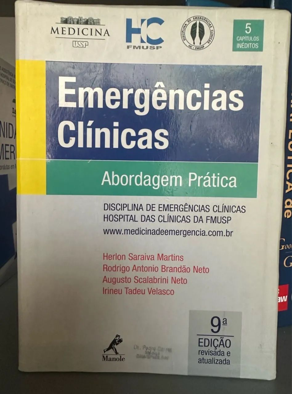 Livro emergências clínicas manole
