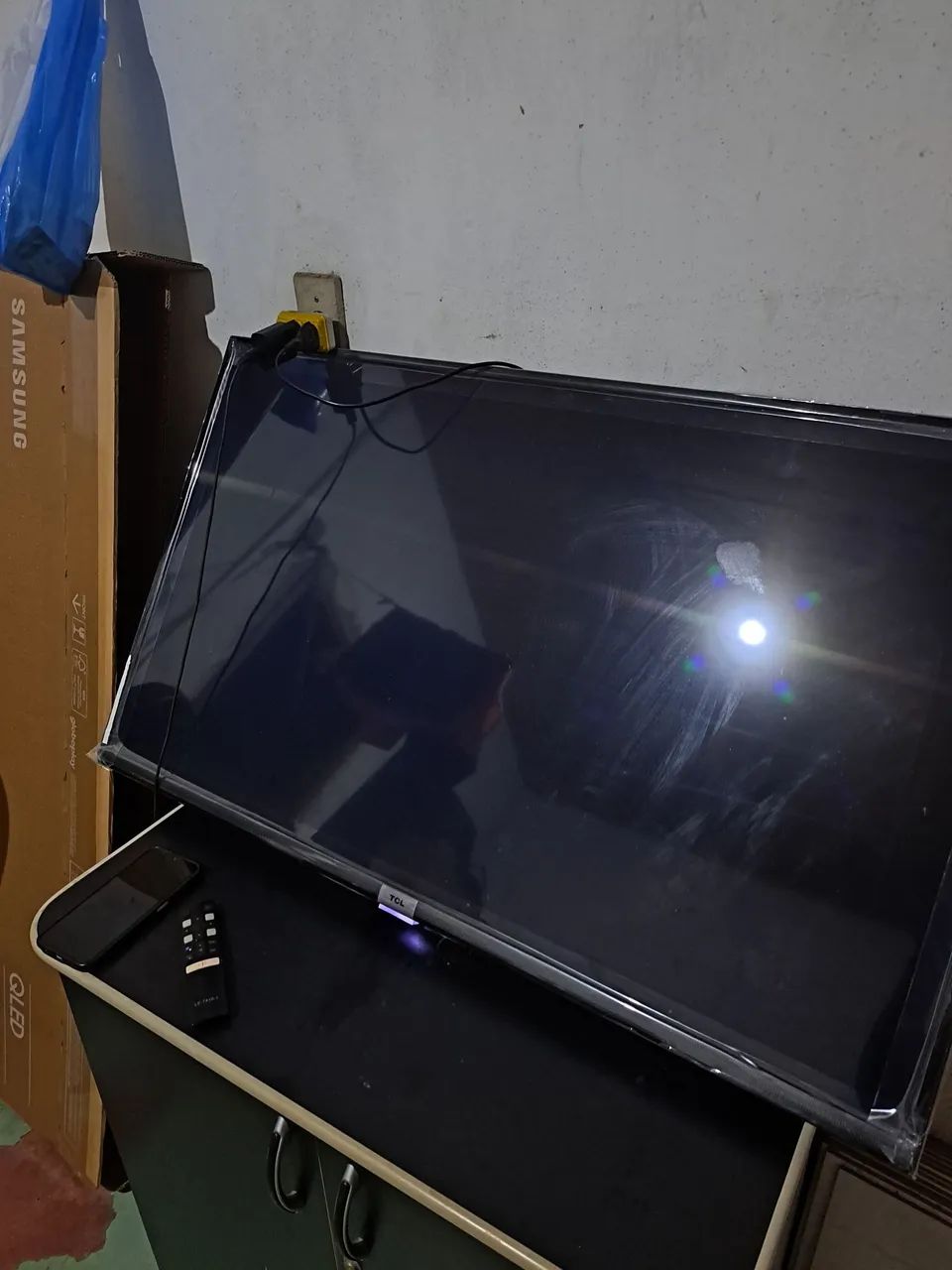 SmartTV TCL 43 polegadas não liga