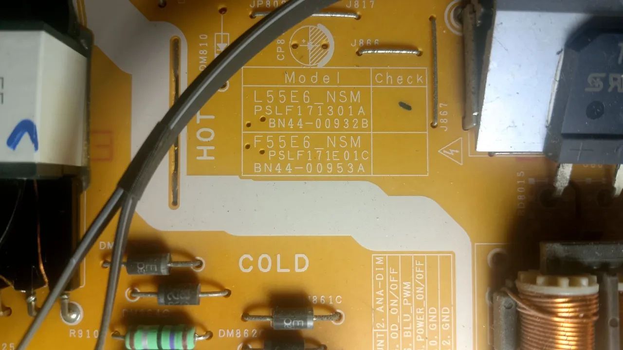 Placa de Samsung un55nu7100 funcionando perfeitamente - Foto 3