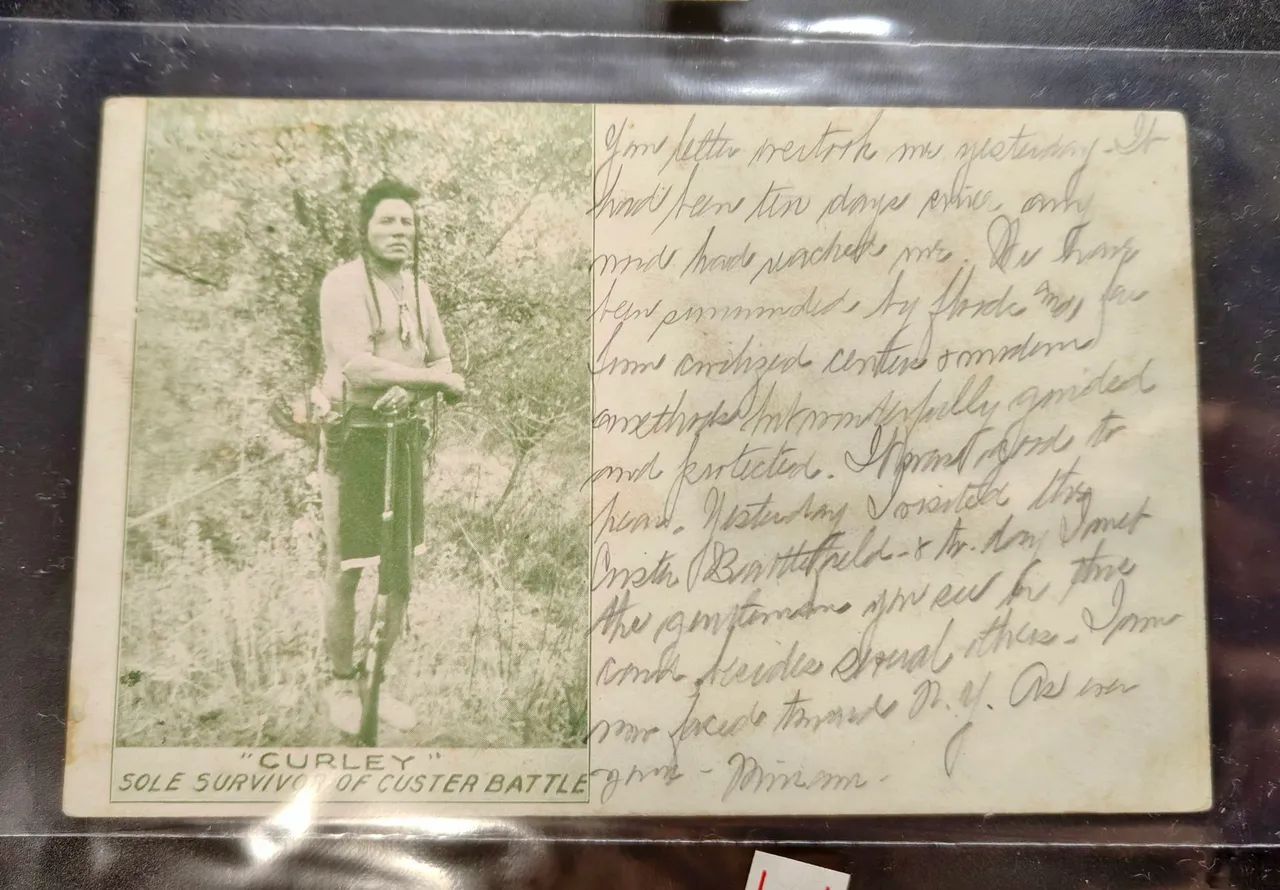 Cartão-postal Raro de Curley de 1908