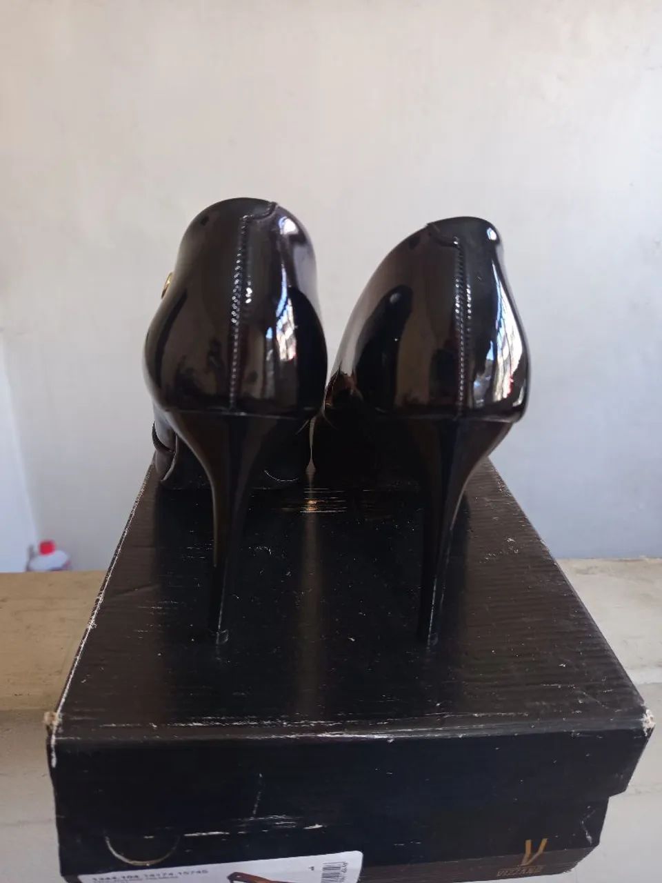 Scarpin preto Vizzano 37 - Foto 4