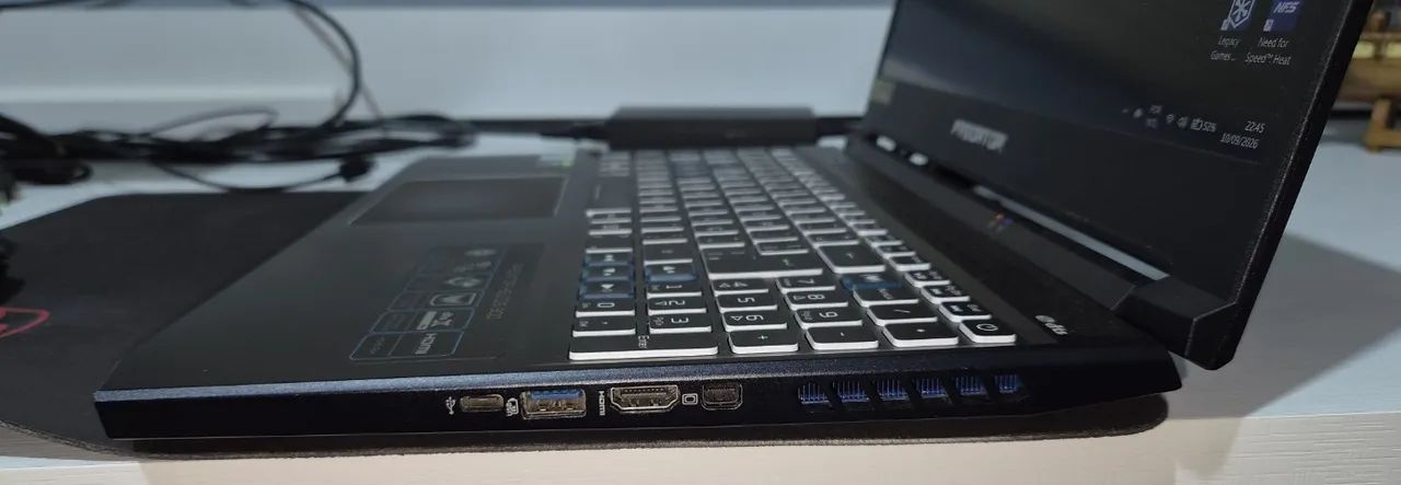  Notebook Acer Predator Helios 300 I7-10750h Rtx 2070 32gb - Foto 4