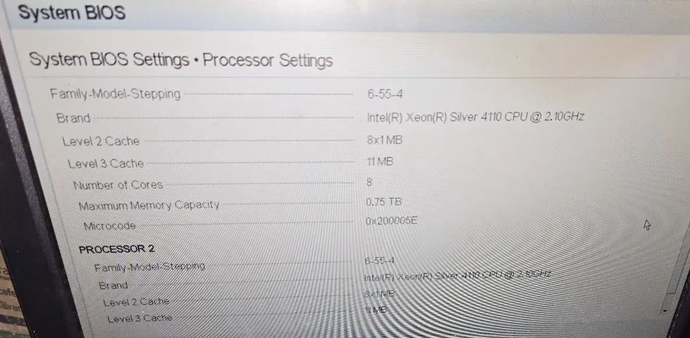 Processador Xeon Silver 4110 8C/16T LGA3647 Servidor - Foto 2
