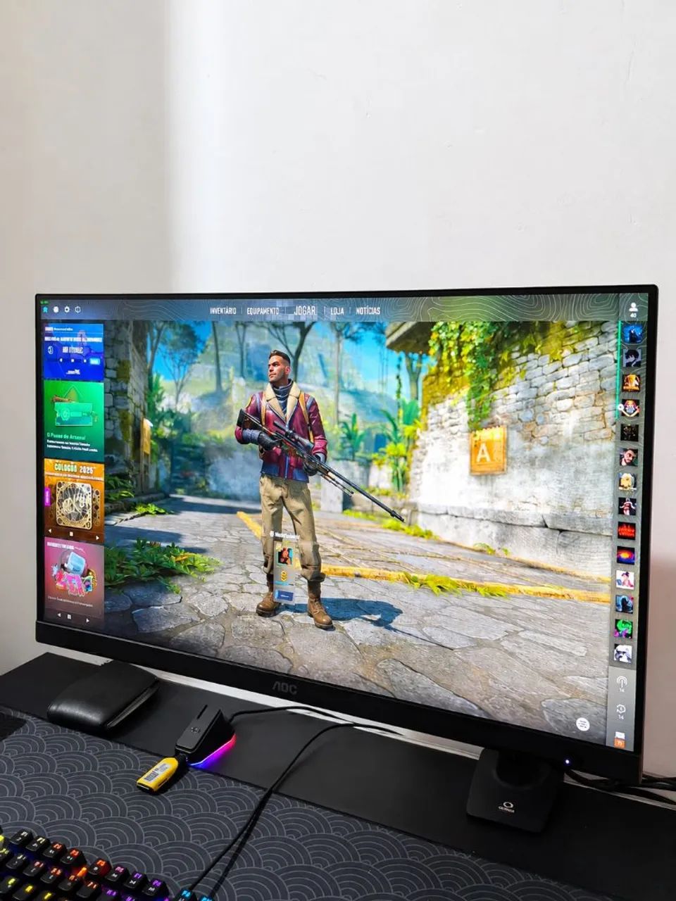 MONITOR AOC 24GP - 180Hz + IPS + FULL HD