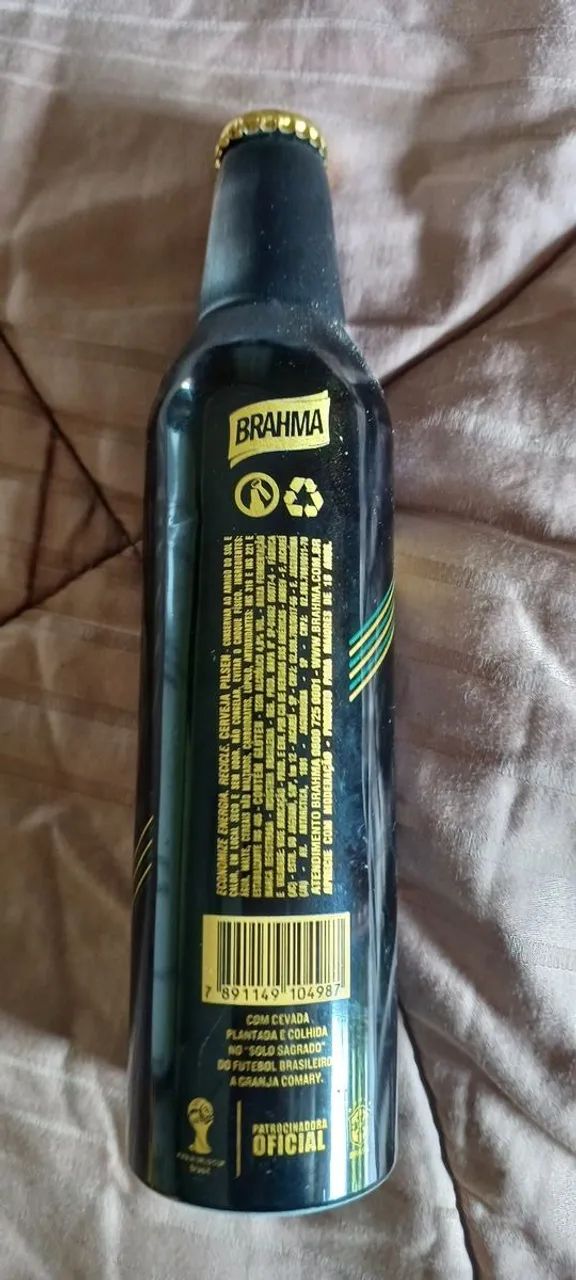 garrafa aluminio comemorativa penta futebol  - Foto 2