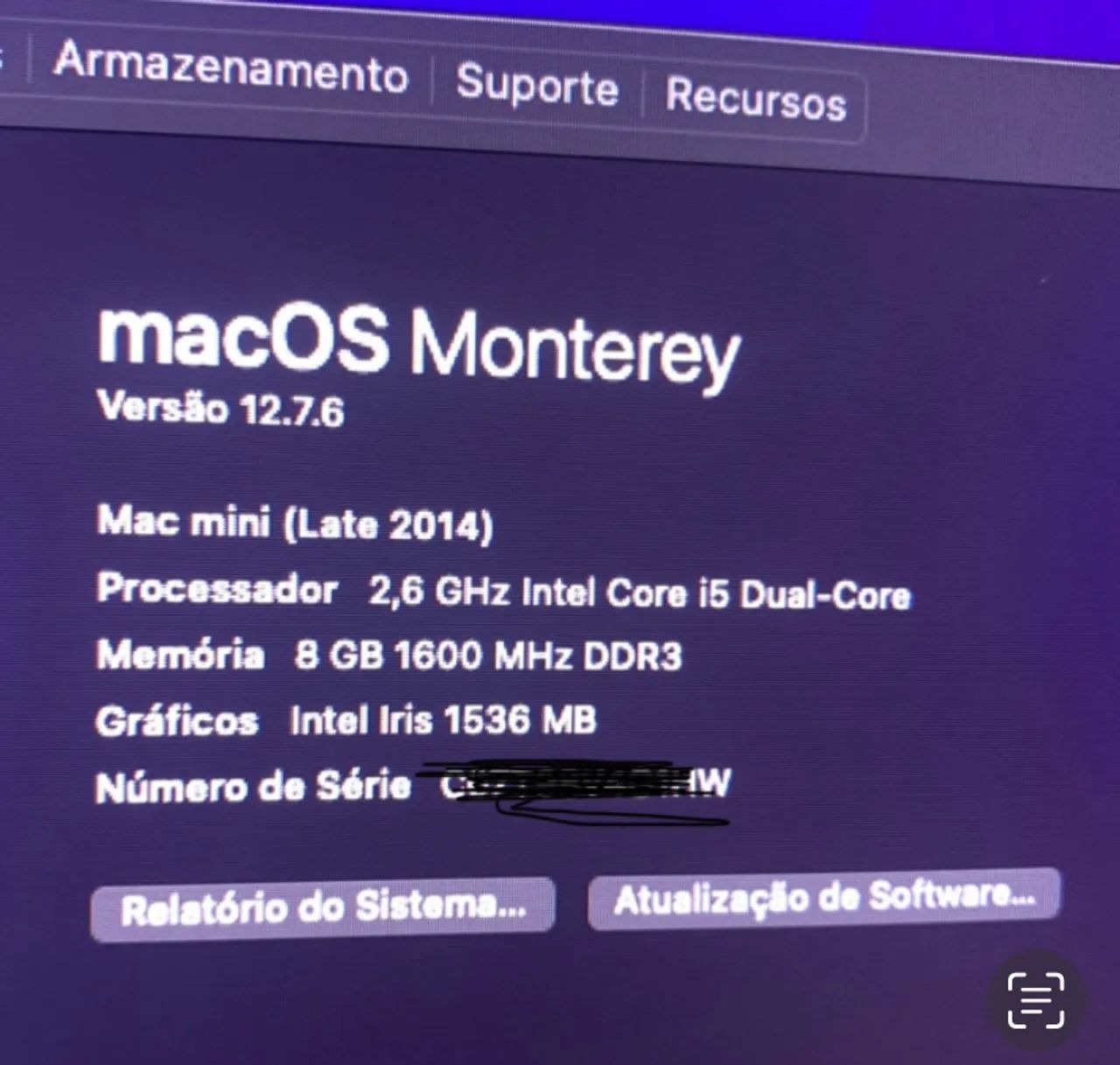 Mac Mini 2014 2.6 8GB - Foto 5