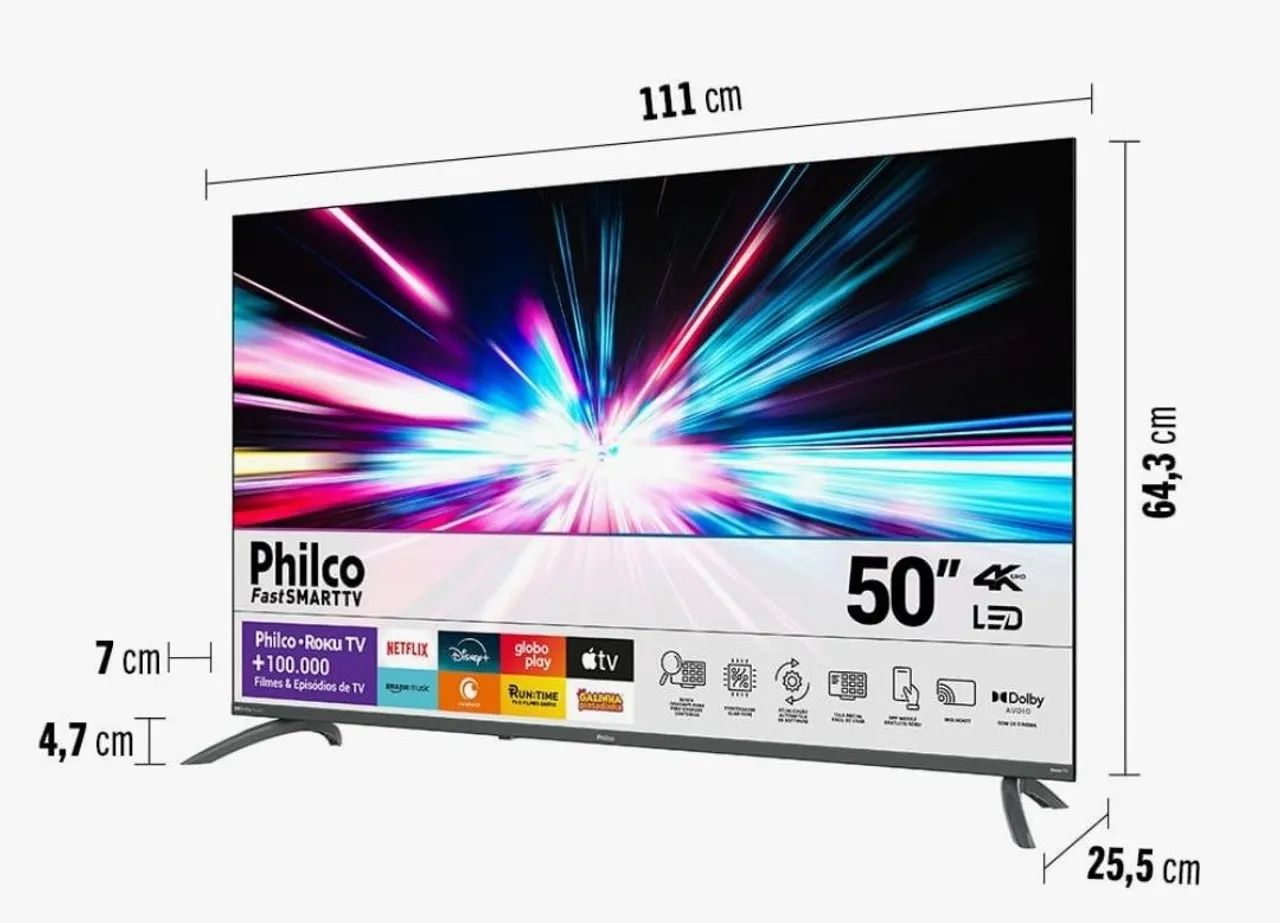 Televisão 50 polegadas - Foto 2