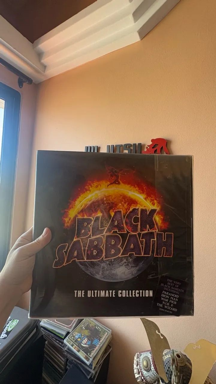 Black Sabbath ?The Ultimate Collection? importado  4 LPs (Quadruplo ) 