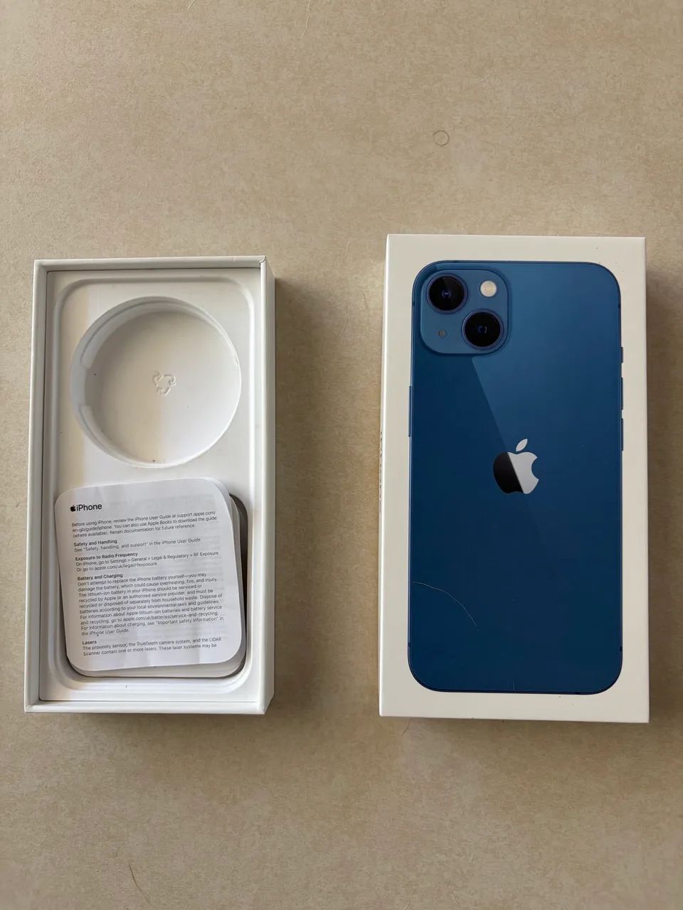 iPhone 13 - 128gb - azul com caixa  - Foto 2