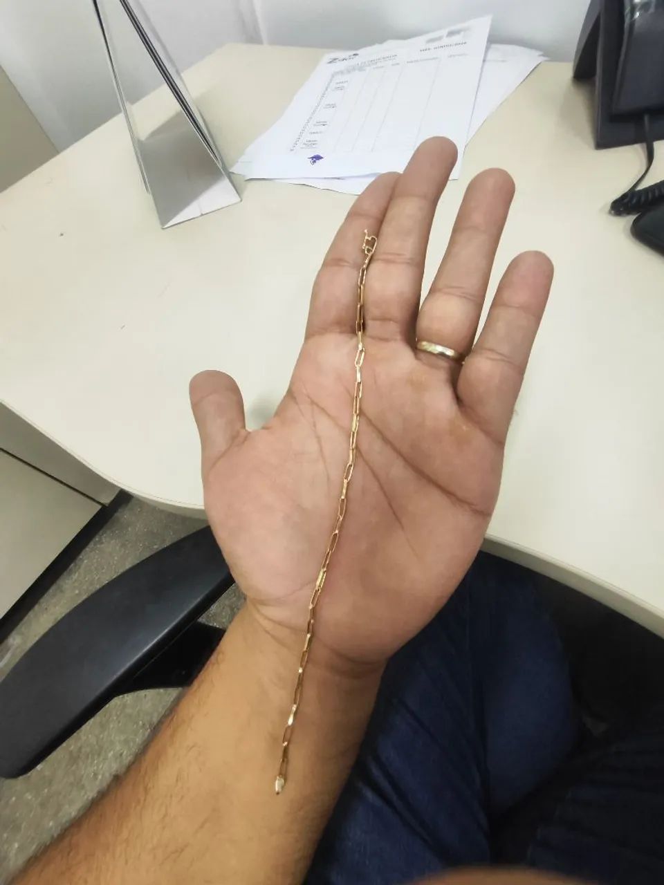 Pulseira Cartier ouro 18k - Foto 2