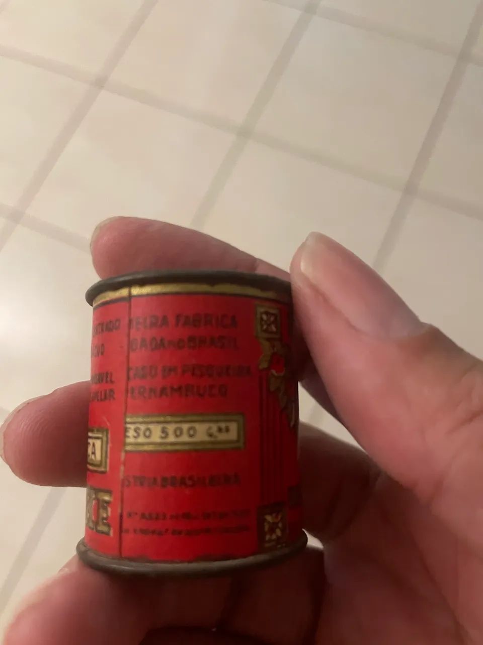 Miniatura Lata de tomate extrato de tomate peixe no - Foto 5
