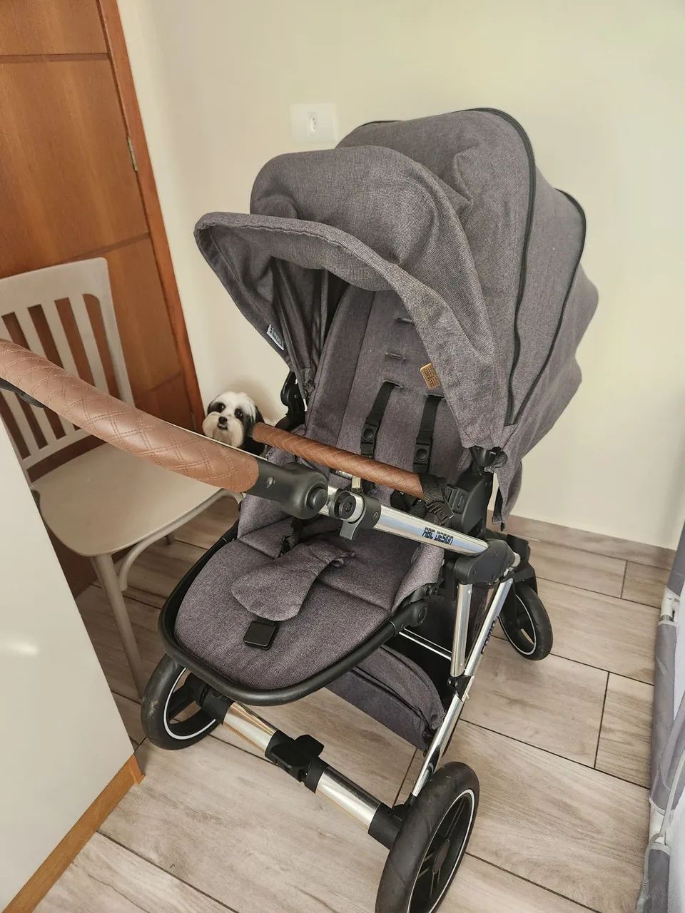 Carrinho de bebê com moisés - Foto 2