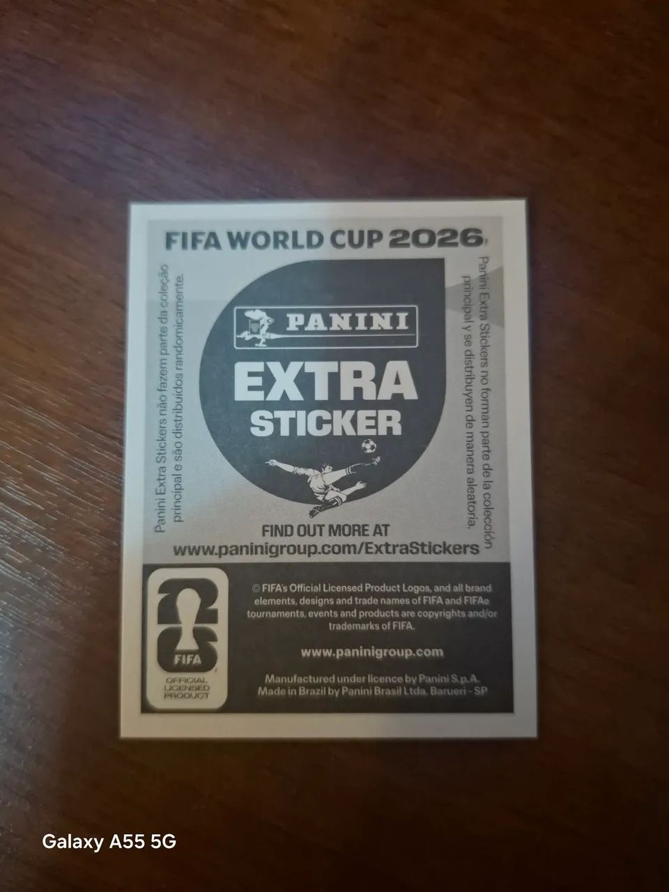Extra Sticker Moisés Caicedo Copa do Mundo 2026 - Foto 2