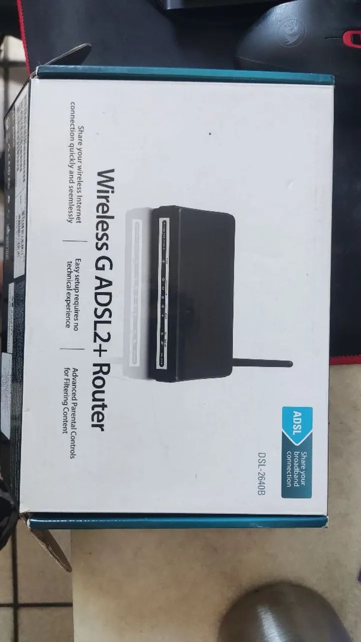 Wireless G ADSL2+ Router
