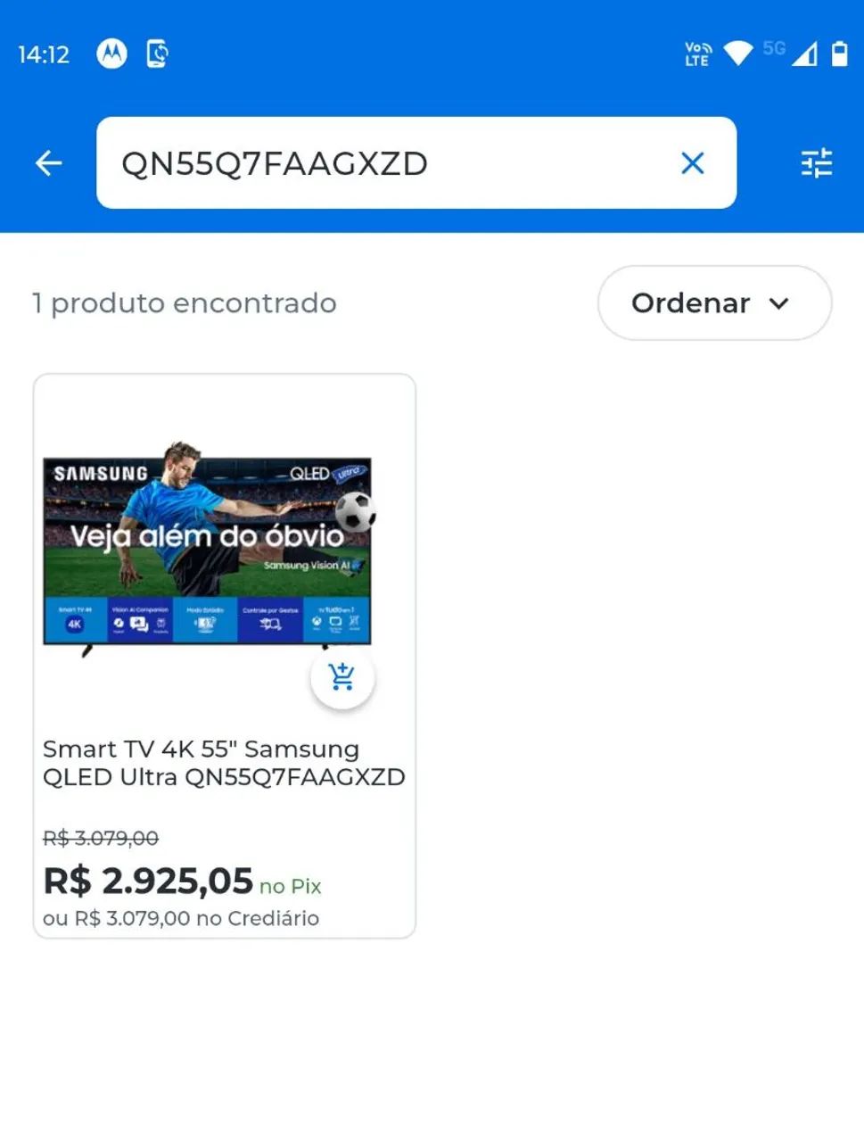 Smartv Samsung QLed 55 PL  - Foto 2