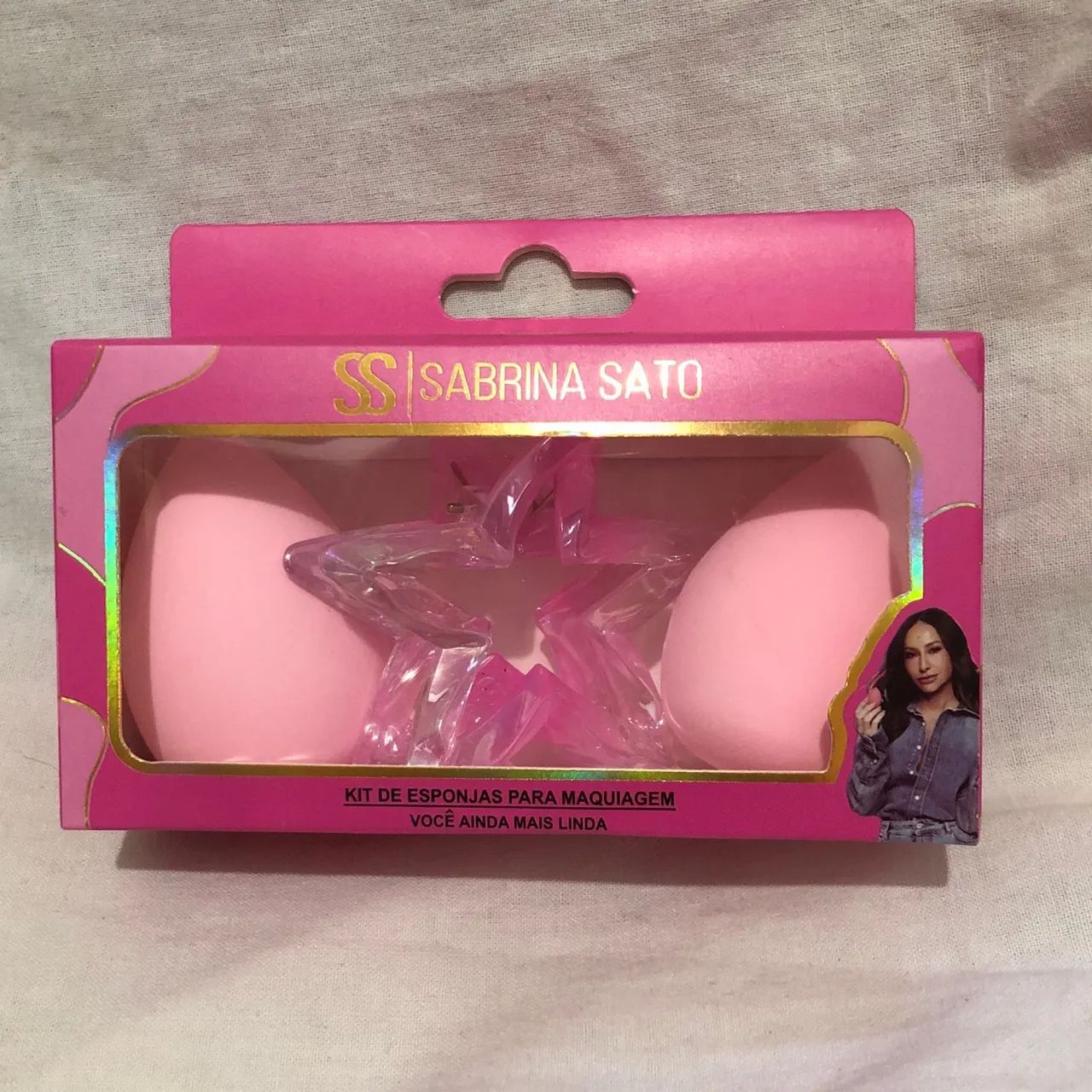 Kit esponja e presilha 