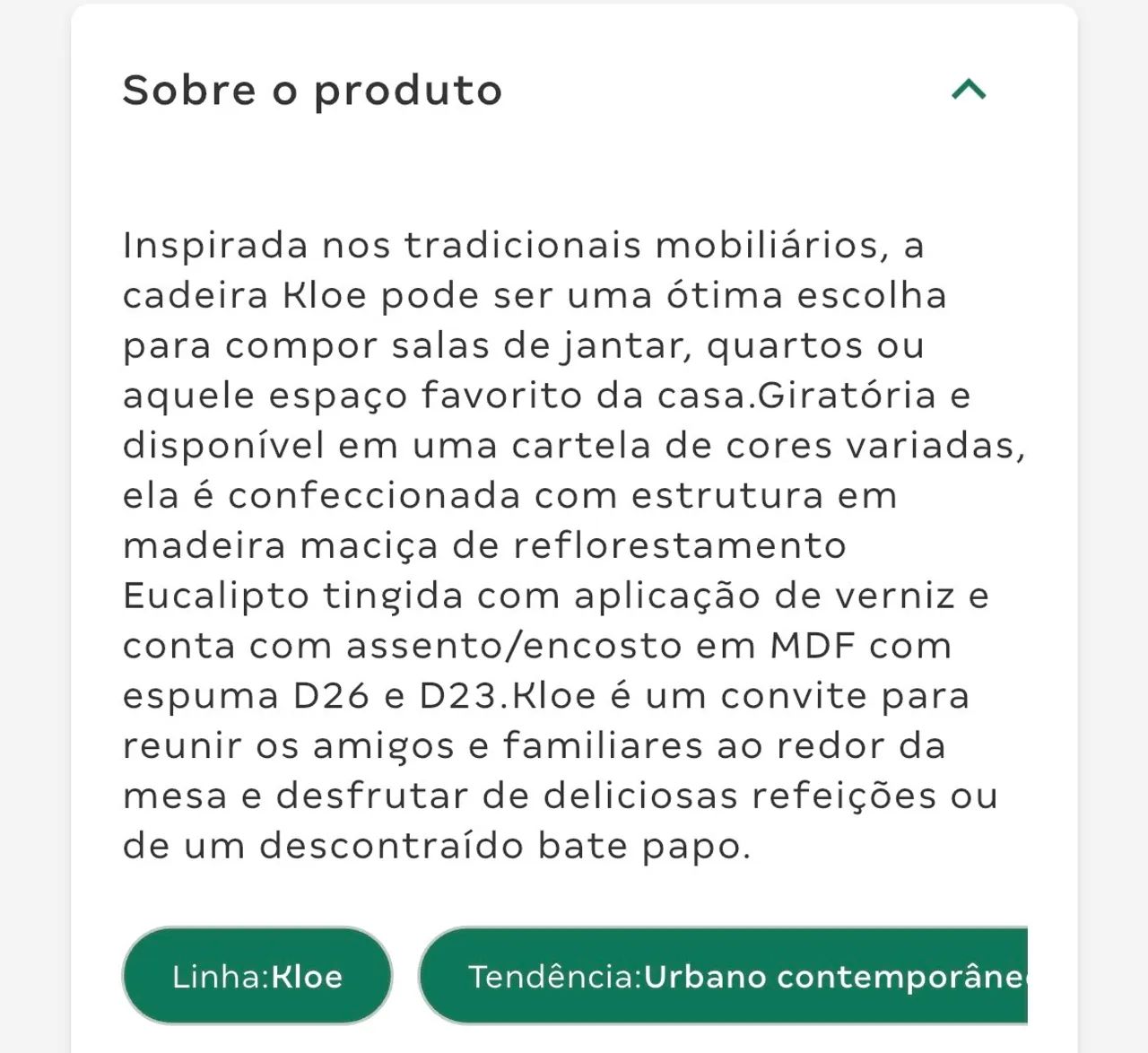 Cadeira Tokstok giratória com pés de madeira - Foto 4