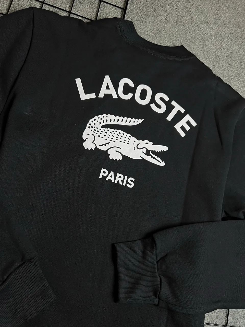 Moletom Lacoste Paris Preto - Foto 2
