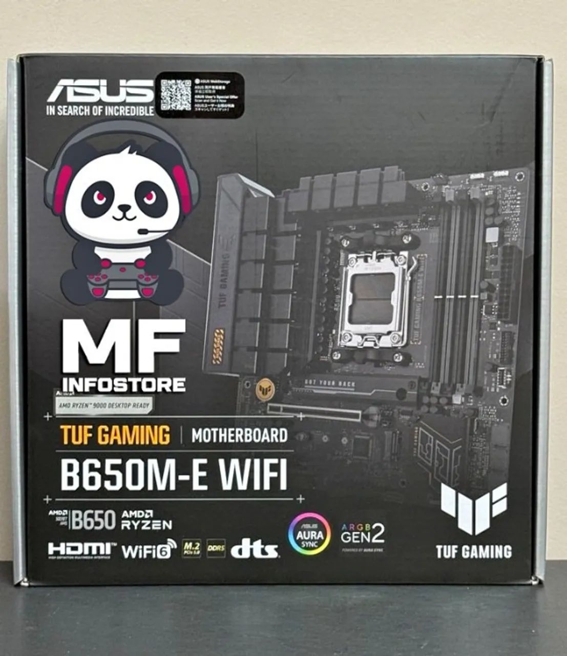 Placa Mãe B650M-E WIFI Asus TUF - NOVA