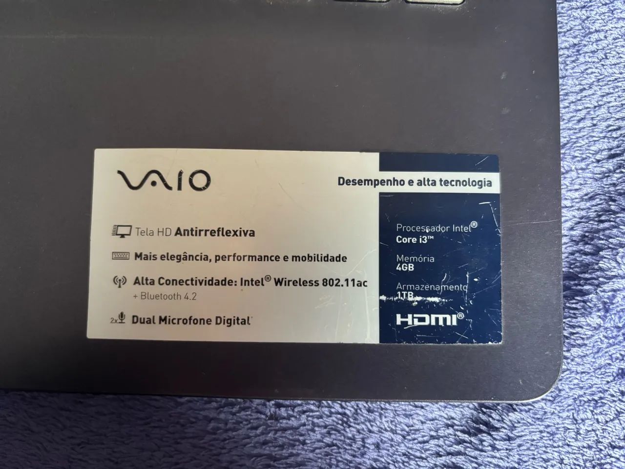 Notebook Vaio core i3 - Foto 2