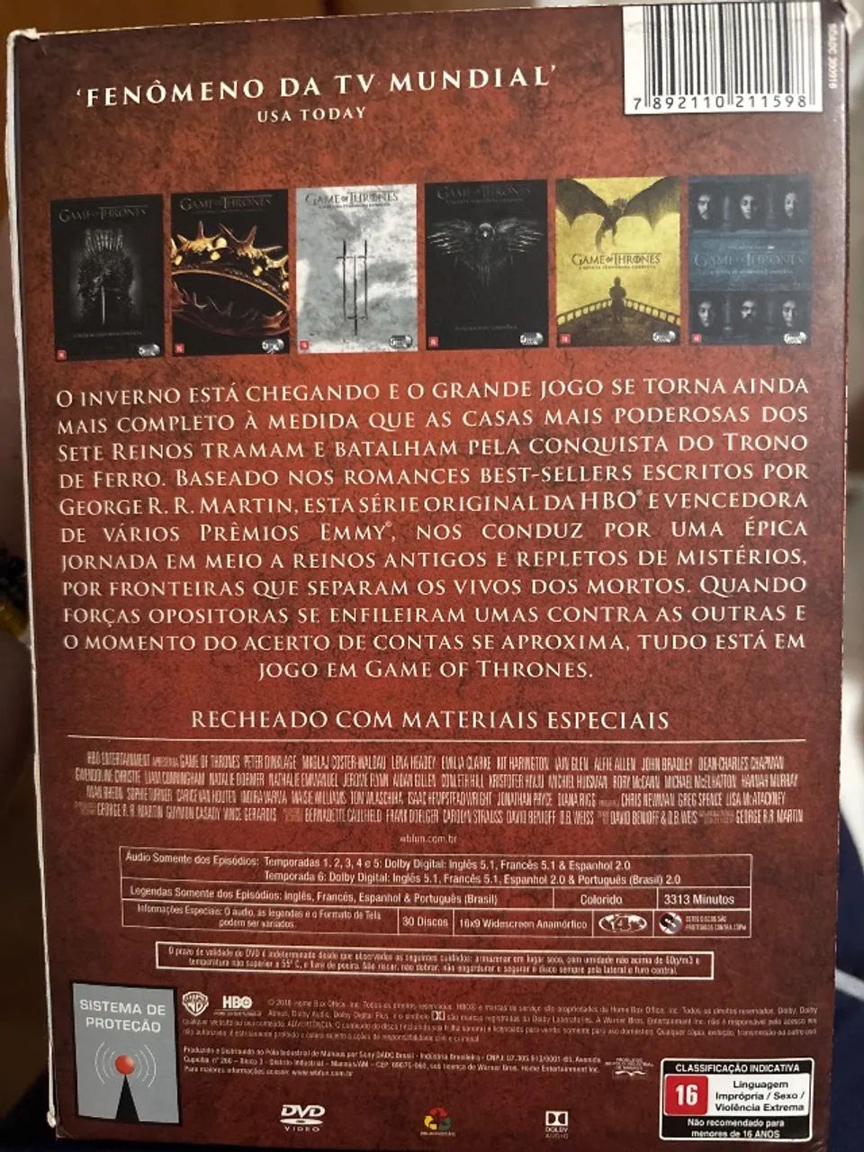 Box DVD - Game of Thrones - Foto 2