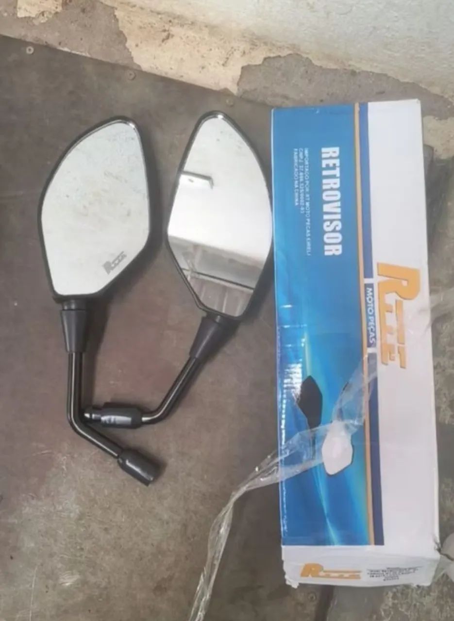 Retrovisor mt 03 rosca para cg hondas  - Foto 3