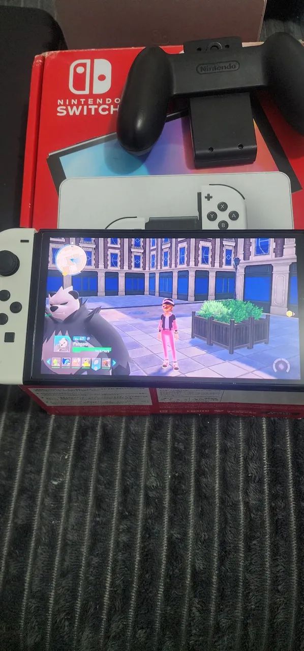 Nintendo switch oled desbloqueado 256gb - Foto 3