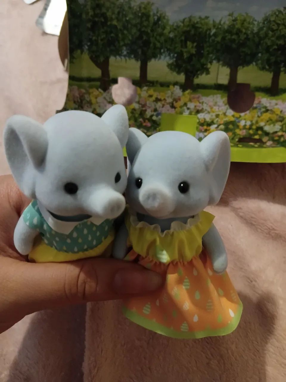 Casal elefantes sylvanian families  - Foto 2