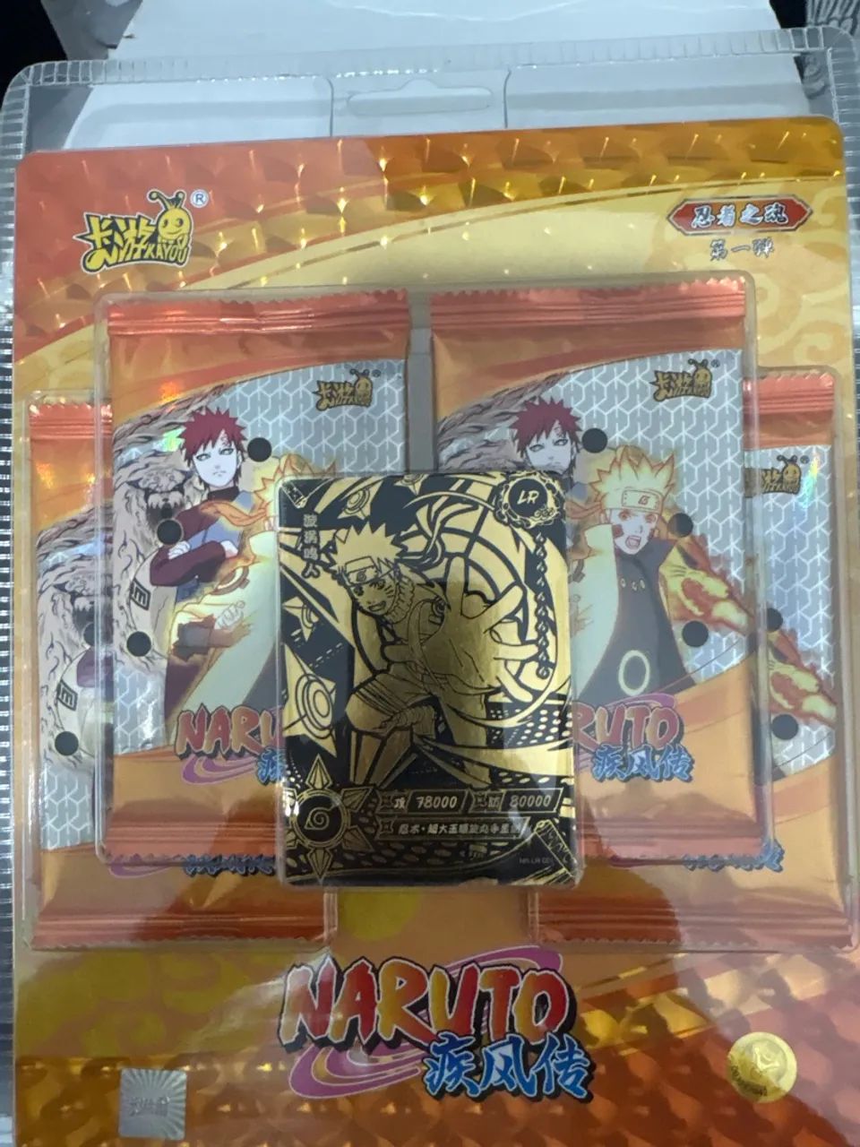 Box com 06 packets de figurinhas do Naruto - Foto 4